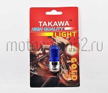 фото Лампа фары 12v/35/35w d15-25-3 ультра белая (блистер) TAKAWA