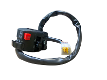 Переключатель руля 009 (фары + кнопка дальнего света) KEWS 