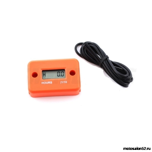 Счетчик моточасов (без тахометра) SMP-006 оранжевый, SM-PARTS 
