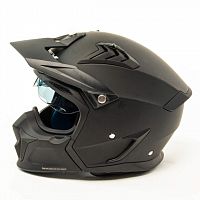 Шлем GTX 690 #7 SOLID MATT BLACK L