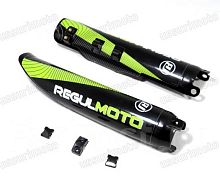 Пластик на амортизаторы (пара) Sport 003 Pro (с 2024г.) (Желтый) 