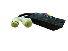 Реле напряжения KEWS двойной круглый разъём 5 проводов 