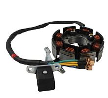 Статор генератора 172FMM VJP250-4 SHINERAY 8 кат. 2 отверстия Fireguard Trail 