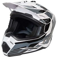 Шлем HIZER J6801 #4 white/gray размер L 