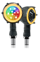 Поворотники светодиодные ZXD-168 со встроенным реле 2 шт. 
