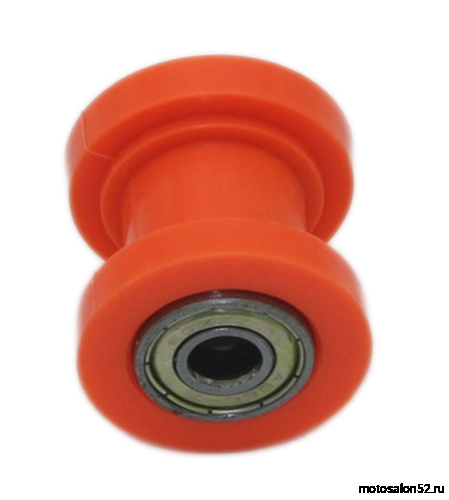 Ролик успокоителя приводной цепи ТТR 8 мм оранжевый CN 