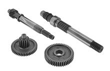 Редуктор 139QMB в сборе с валами (длинный вал) 