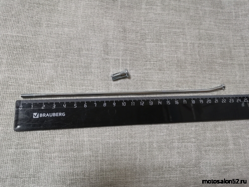 Спица 18" наружная + ниппель KAYO K1  