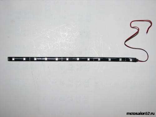 Подсветка светодиодная полоса (1 шт.) 6 SMD белый,красный,синий L=120 мм 