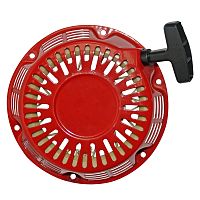 Стартер мотоблока Honda GХ240 (круглые металлические зацепы, d-195 мм) 