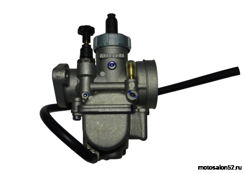 Карбюратор NIBBI Racing PE19FL (SP) 140-160 CC (вход/выход 24 и 46 мм)  фото 2