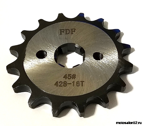 Звезда передняя (428-16Т); d-17mm Альфа,Дельта TMMP OEM,инд.упак.  фото 2