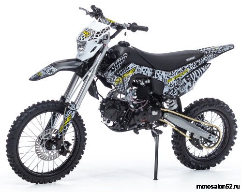 Питбайк BSE EX125e 17/14 Max13 White Yellow 1  фото 4