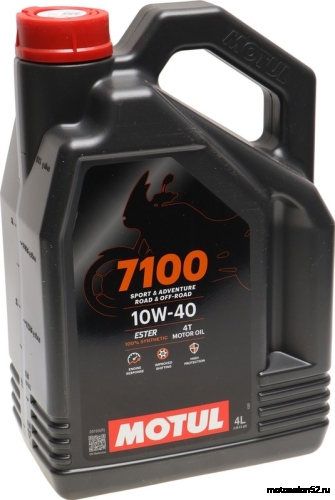 Масло 4Т Motul 7100 EС 10w-40 4л VN NEW (М+) 