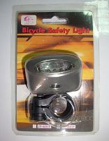 Фонарь (вело) передний белый 601F 