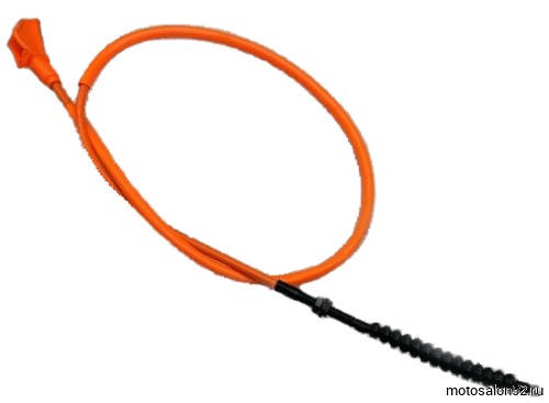 Трос сцепления L=1245 mm CB250 красный OTOM  фото 2