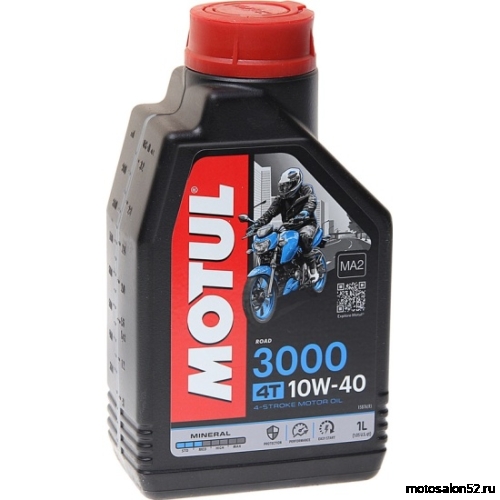 Масло 4Т Motu EC 3000 PLUS10W40 4T 1л VN (М+) 