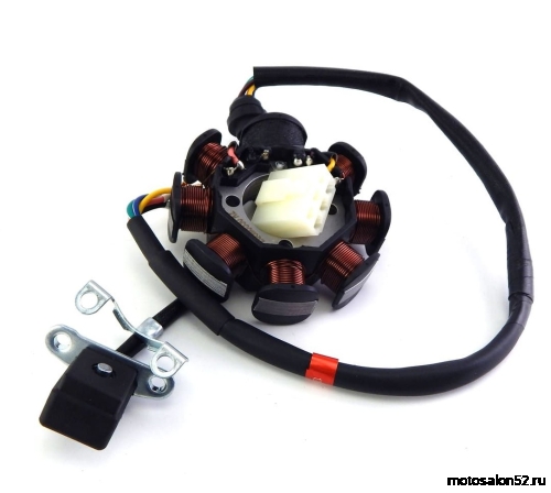 Статор генератора 165FMM (CG/CB)  250см3  ZS X-TECH 