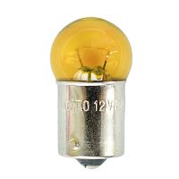 Лампа указателей поворота 12v/10w G18 ВА15S желтая 