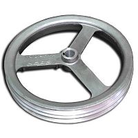 Шкив редуктора мотоблока Нева МБ-2 ведомый 005.47.0761-11 н/о усиленный 