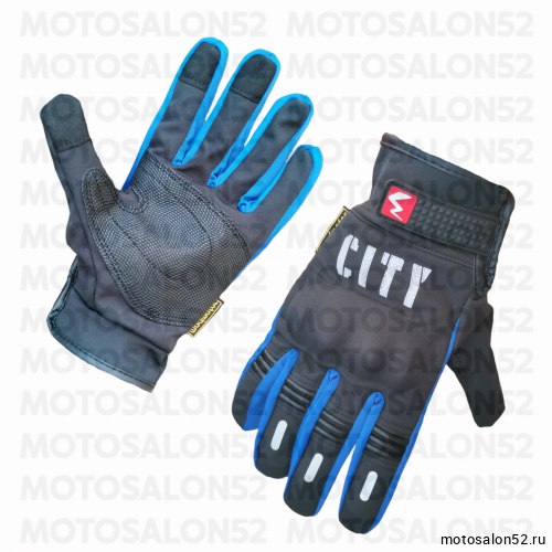 Перчатки City MadMotor синие XXL