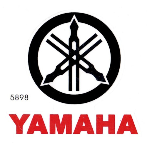 фото наклейка (12*12)( Yamaha,Suzuki)