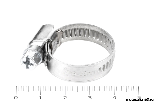 Хомут червячный 16-25/9 нерж. W2 (AISI 430) Хомут червячный 16-25/9 нерж. W2 (AISI 430)
