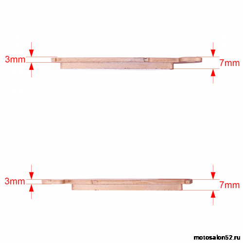 Колодки дискового тормоза FA185 OFF-ROAD SM-PARTS фото 3