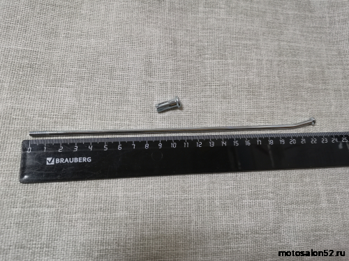 Спица 18" наружная + ниппель KAYO K1 