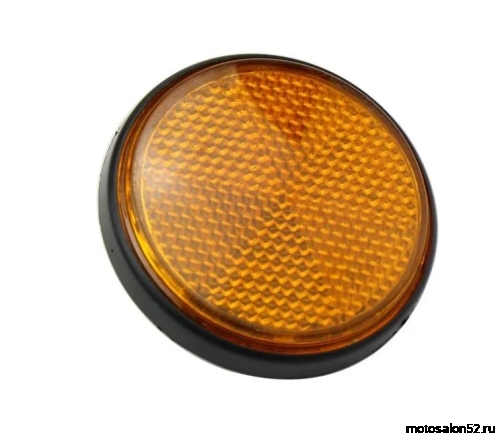 Катафоты универсальные круглые D55 мм, резьба 6 мм (2 шт.)  фото 5