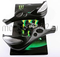 Защита рук (пара) Monster Energy черные 