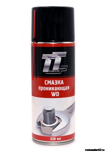 Смазка проникающая TT WD05/54, аэрозоль 520 мл. 