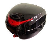Кофр JX C-10 30 л. пластик черный 