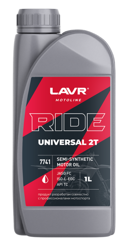 фото Масло 2Т LAVR Ride Universal 1л моторное