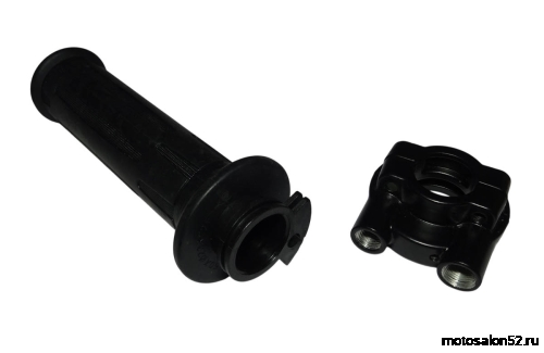 Ручка газа HIRO 250 руля правая с корпусом и резинкой 