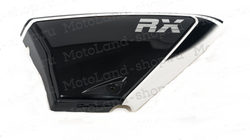 фото Облицовка боковая Альфа Racer RX левая черная (без наклеек)
