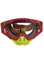 Очки мотокросс 100% red/black/yellow replic 