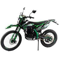 Мотоцикл кроссовый Motoland 250 XT250 HS (172FMM) (PR5) с ПТС зеленый 